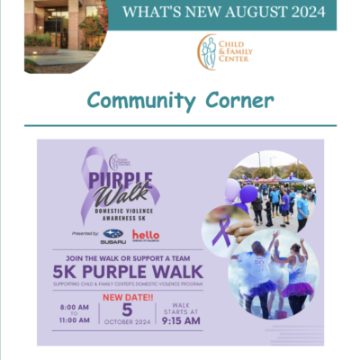 Child & Family Center Newsletter - August 2024